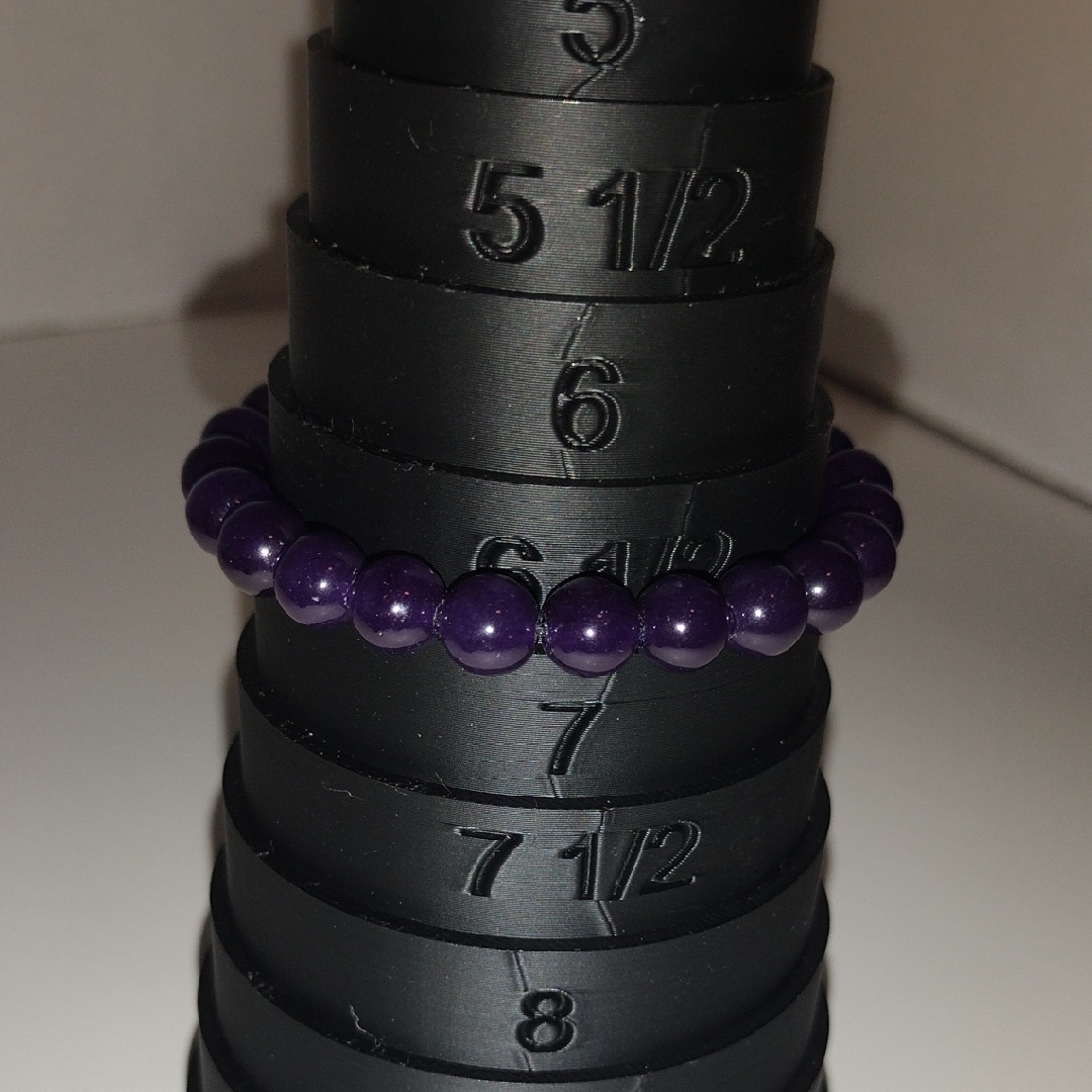 Purple Amethyst Aurabeaded Bracelet